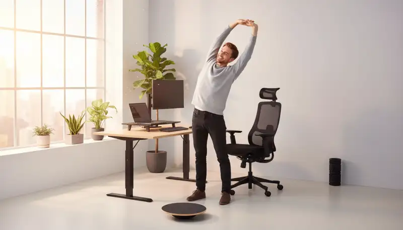 Aktive Pausen im Büro meistern