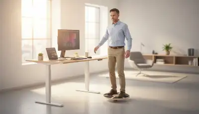 Aktives Stehen: Balance Board im Büro