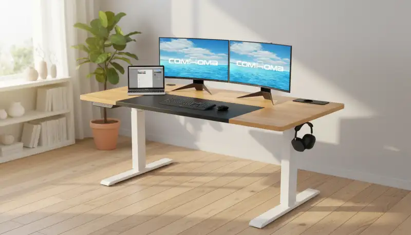 Der ideale höhenverstellbare Computertisch