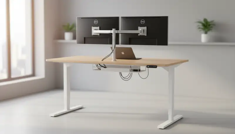 Dynamik am Arbeitsplatz: Schreibtischgestell wählen