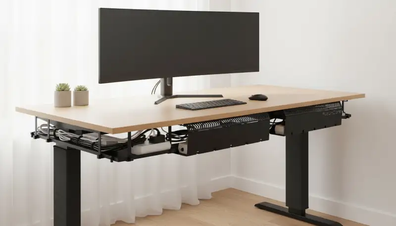 Effektives Kabelmanagement für Ihren Schreibtisch