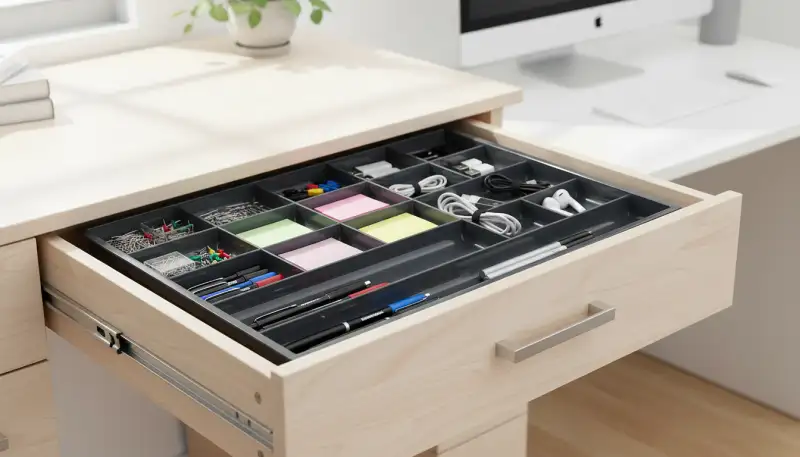 Effiziente Ordnung: Der richtige Schubladeneinsatz