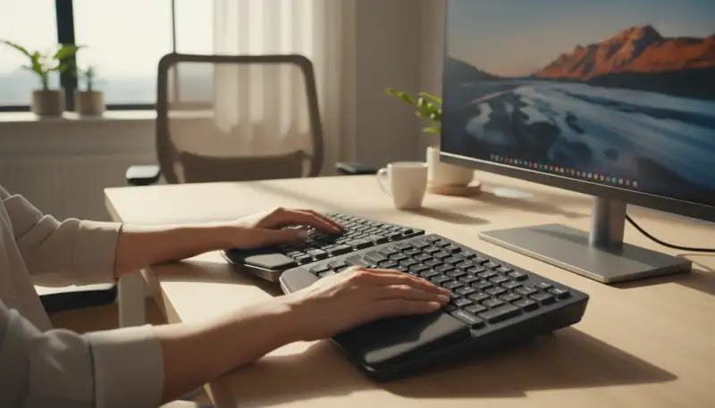 Ergonomie pur: Geteilte Tastaturen im Fokus