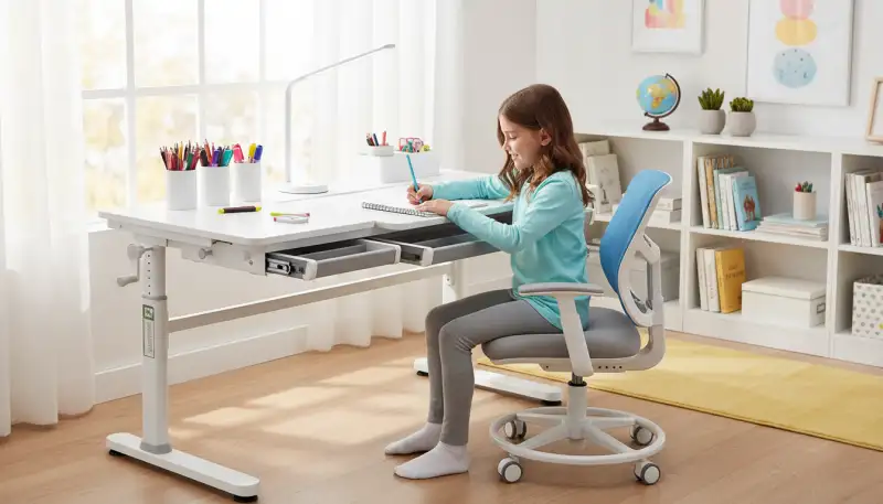 Ergonomischer Kinderschreibtisch: Clever wählen