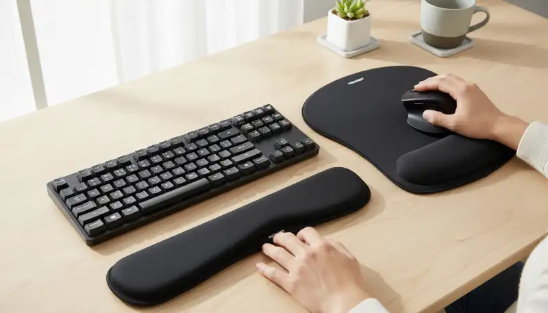 Handgelenkauflagen: Schmerzfrei arbeiten und tippen