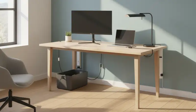 Kabelmanagement Homeoffice: Schluss mit dem Chaos