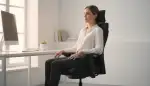 Nackenstütze Bürostuhl richtig einstellen
