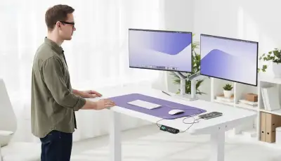 Steh-Sitz-Arbeitsplatz: Mehr Dynamik im Büro