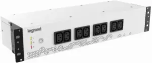 LEGRAND, 19" Rack PDU mit integr. USV-Anlage, 800VA - 480W, 1-phasig 230V mit 8 