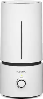 raydrop Luftbefeuchter für Schlafzimmer & Kinderzimmer, 1,7 L Leiser & Platzsparender Ultraschall-Raumbefeuchter für Baby & Pflanzen, Einfache Bedienung & Leicht zu Reinigen, Automatische Abschaltung
