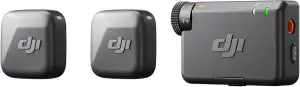 DJI Mic Mini (2 Sender + 1 Empfänger), Detailreicher Klang, Kabelloses Lavalierm