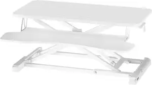 BONTEC Steh-Sitz Schreibtisch Steharbeitsplatz Stehpult Standtisch Ergonomische 