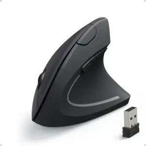 Anker 2.4G Wireless Vertikale Ergonomische Optische Maus Vertical Ergonomic Optical Maus Kabellos...