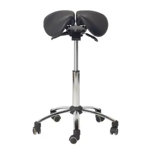 Teqler Sattelhocker schwarz