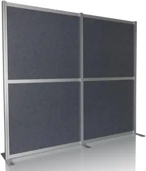 hjh OFFICE Akustiktrennwand FLEXMIUT MODUL schallabsorbierende Trennwand, freist