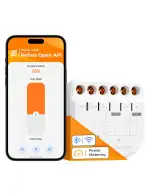 Refoss WLAN 2-Kanal Smart Relais Schalter, 16A – Rolladenschalter & Lichtschalter für Smart Home,...