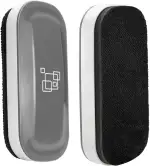 maxtek Whiteboard Schwamm Magnetisch, 2er Pack Starker Magnetischer Radierer, Whiteboard Zubehör & Eraser für Trockenreinigung auf vielen Oberflächen (Grau, 2 Stück)