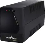 Tecnoware Power Systems UPS 2000VA für PC/Modem, NICHT für Gaming/Konsole, ERA PLUS USV, 6 IEC, S...