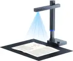 CZUR Shine Ultra A3 Scanner, tragbarer Dokumentenscanner, Faltbare Buchscanner, Dokumentenkamera Visualizer mit OCR 180+ Sprache, Stufenlos LED, Schnell-Scanner für Windows & macOS (13 MP)