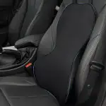 Ergonomisches Lendenwirbelstützkissen, Rückenkissen aus Memory-Schaum für Autositze - Lendenkisse...