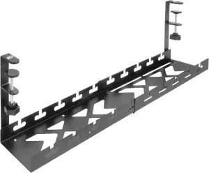 ACT Ausziehbare Kabelkanal Schreibtisch 43-72 cm Ohne Bohren, Kabelführung, Kabe
