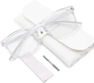 Blaulichtfilterbrille für Damen und Herren, UV400-Computerbrille mit Blendschutz zum Spielen, Lesen und zur Entlastung der Augen