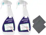 LOUKIN Ungiftiger Whiteboard-Reiniger, 500ml Dry Erase Board Cleaner, geruchsarmes Whiteboard-Rei...