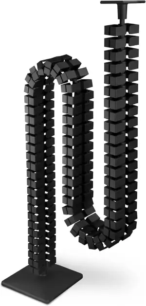 OL Oskar Lehmann Kabelführung eckig Kuba Slim Line Länge: 1260 mm, Kabelschlauch