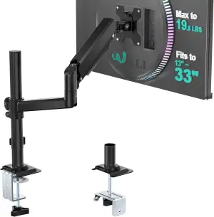 WALI Monitor Halterung für 13-32 Zoll Bildschirme,Monitorarm Ständer Hält 9 kg,E