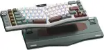 RK ROYAL KLUDGE A72 Alice Ergonomische kabellose mechanische Tastatur knopf/Makrotasten/berührung...