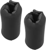 Namvo 2 Stück gepolsterte Handgriffbezüge für Gehhilfen, Handkissen für Mobilitätshilfen, rutschfeste, atmungsaktive, weiche Kissenpolsterung für zusammenklappbare Rollstühle, Rollatorgriff