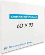 Vivol Whiteboard, magnetisch, rahmenlos | Magnettafel ohne Stifteablage | Filztafel Wand magnetis...
