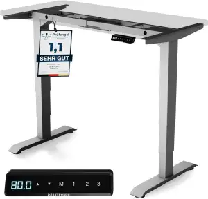 Desktronic HomePro Höhenverstellbarer Schreibtisch Gestell - Schreibtisch Höhenv