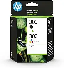 HP 302 (X4D37AE) Original Druckerpatronen, Black + Tri-color, 2er Pack für HP De
