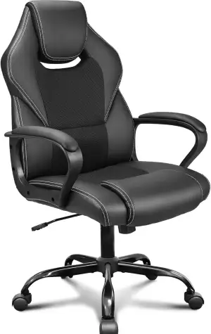 BASETBL Bürostuhl Chefsessel 150kg Schreibtischstuhl, Bürosessel Office Chair Ga
