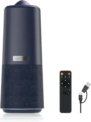 Nuroum 360 Pro Kamera für Videokonferenzen, 3 AI Modi, Intelligente Rauschunterd