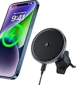 Beeasy 15W für MagSafe Autohalterung mit Ladefunktion, Handyhalterung Auto Magsafe Ladegerät Kfz ...