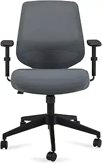 Amazon Basics Ergonomischer Bürostuhl, Schreibtischstuhl mit verstellbaren Armle