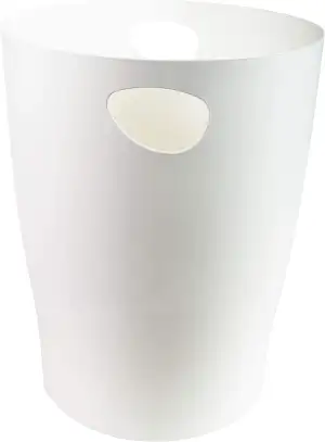 Exacompta 45313D ECOBIN Papierkorb 15 Liter mit Griffen. Eleganter und robuster 