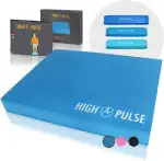 High Pulse® XXL Balance Pad inkl. 3X Fitnessbänder + Poster – Balancekissen für EIN verbessertes Gleichgewicht, Koordination und Stabilität