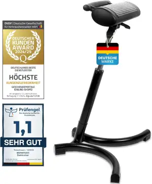 Stehhocker Ergonomischer Höhenverstellbarer Hocker; Stehhilfe Werkstatthocker St