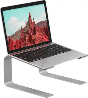 BONTEC Ergonomischer Laptop Ständer für Schreibtisch, Notebook-Ständer Kompatibe