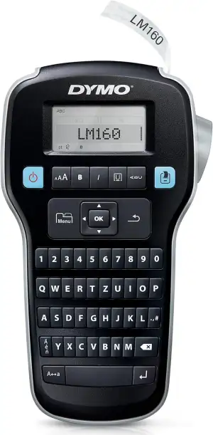 DYMO LabelManager 160 Tragbares Beschriftungsgerät | Etikettiergerät mit QWERTZ 