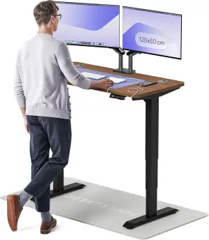 Desktronic HomePro Höhenverstellbarer Schreibtisch 120 × 60 cm – Elektrischer Sc