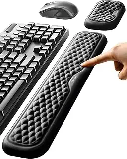 Vaydeer Handballenauflage für Tastatur und Maus, Wrist Rest, Ergonomisches Memor