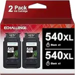 ECHALLENGE PG-540 XL für Canon Druckerpatronen 540 XL Kompatibel Multipack Patronen für TS5150 MG...