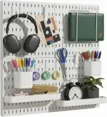 Keepo Stecktafel-Kombinationsset, Stecktafeln und Zubehör, modular zum Aufhängen für Wand-Organiz...