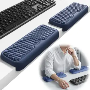 VAYDEER L-förmige Armauflage für Schreibtischkante, 2er Set Ergonomische Ellboge