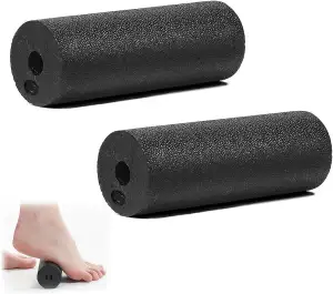 Faszienrolle Klein, 2 Stück Faszienrolle Fuß 15cm Selbstmassage Rolle Fitnessrol