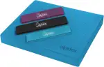 ALPIDEX Balance Pad Balancekissen inkl. 3 Fitnessbänder Stabilität Koordination Verbessertes Gleichgewicht Kissen Rutschfest Wackelkissen Balancegerät Gleichgewichtstrainer